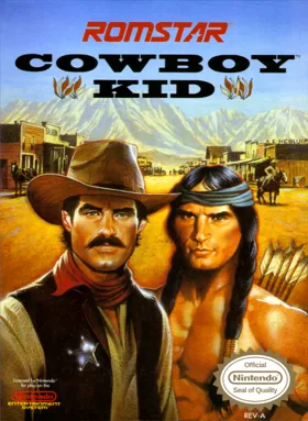 Cowboy Kid (USA) box cover front